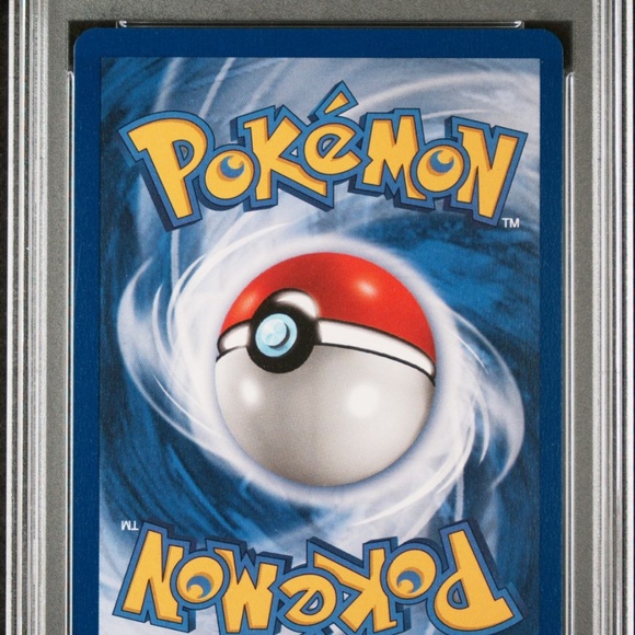 PSA 7 Leveinard Chansey Holo Rare NM 3 French Base 1st Edition Pokemon 84916943 - Picture 4 of 4